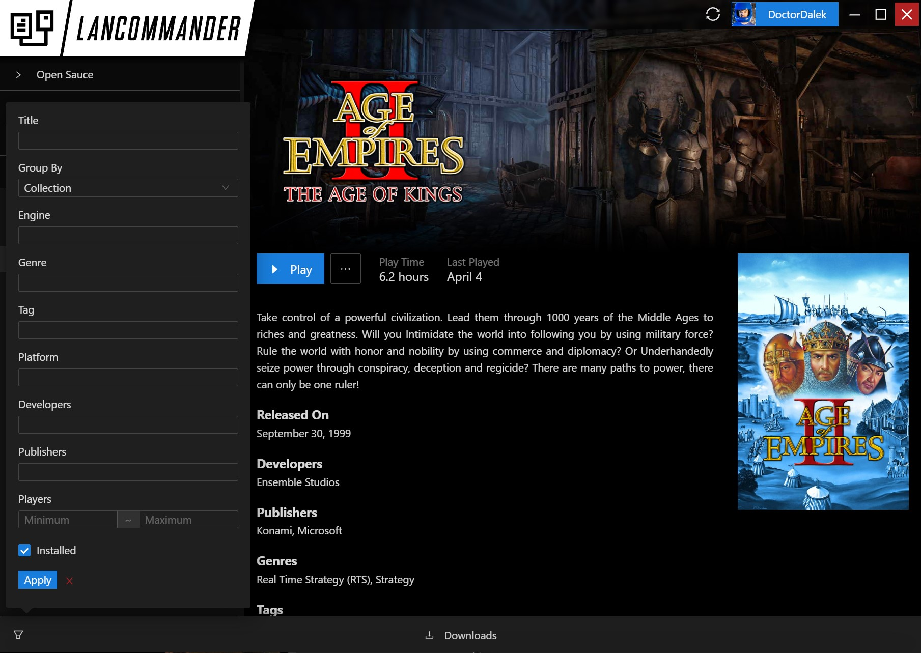 Launcher Library Filter