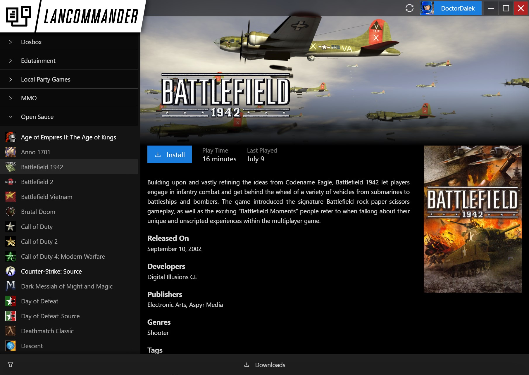 Launcher Library View